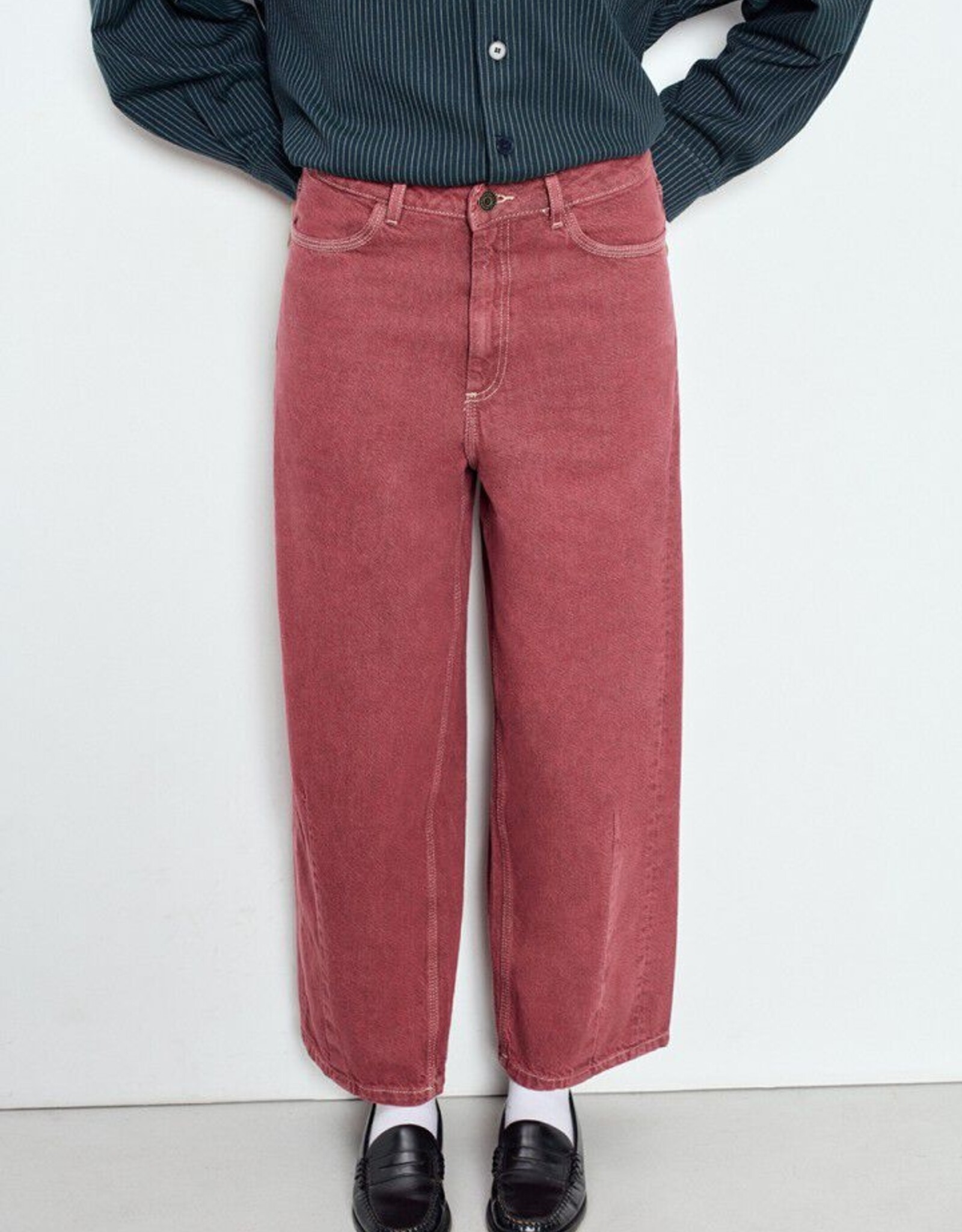 American Vintage Ymobay Pants Bordeaux