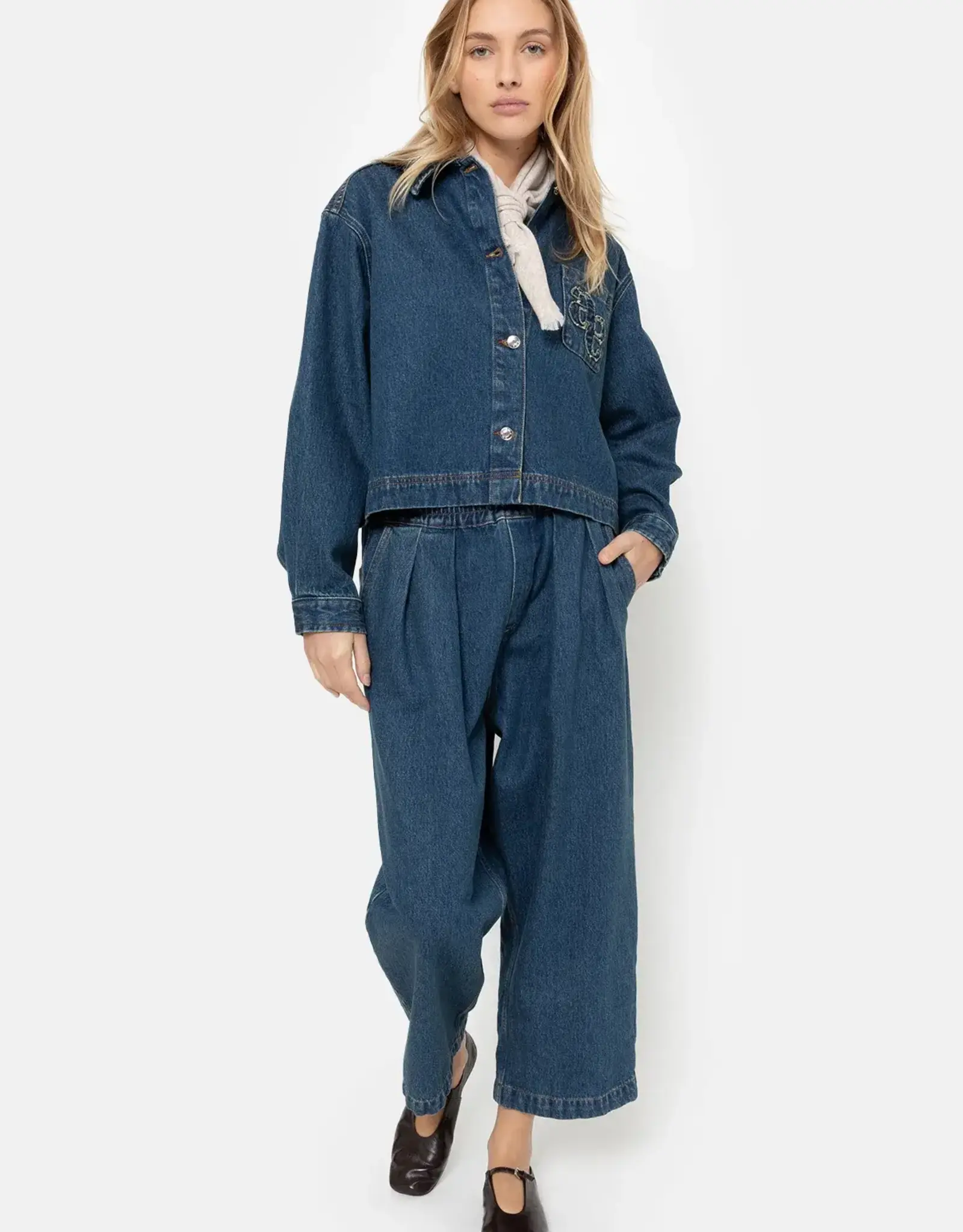 Âme Kick Pants Blue Denim