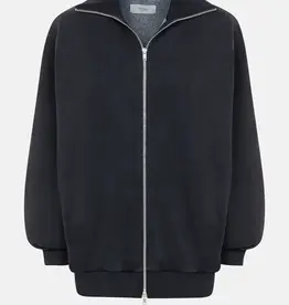 Âme Monaco Cardigan Zip Vintage Black