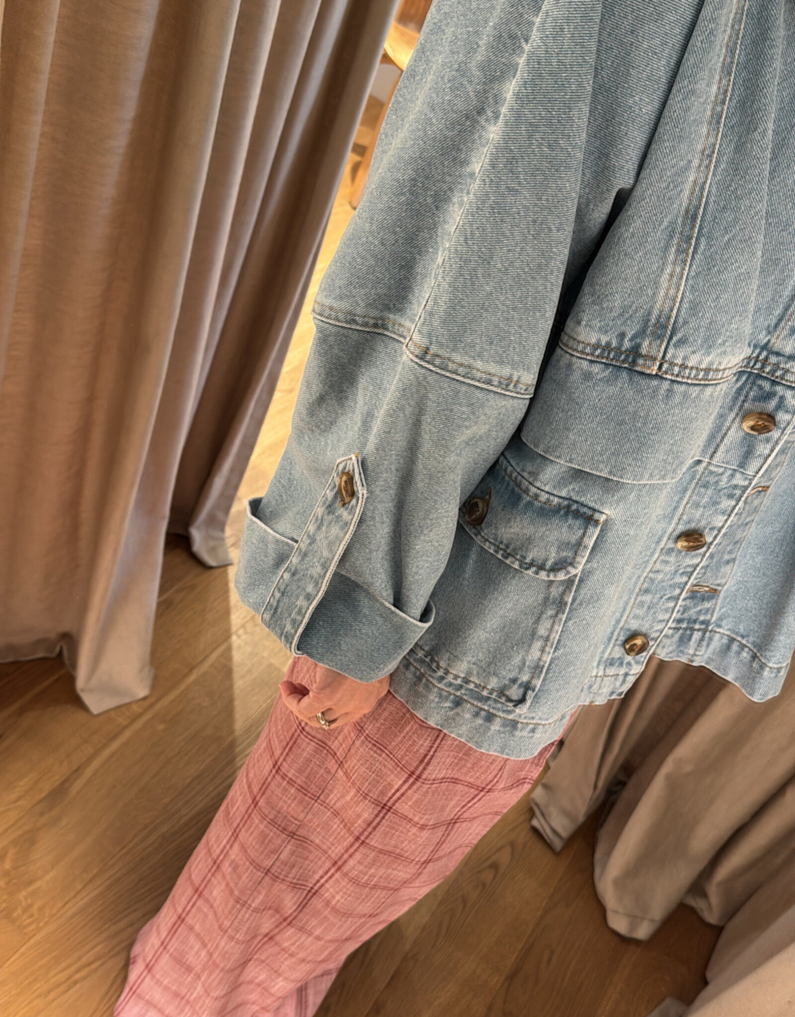La Rouge Louise Light Denim Jacket