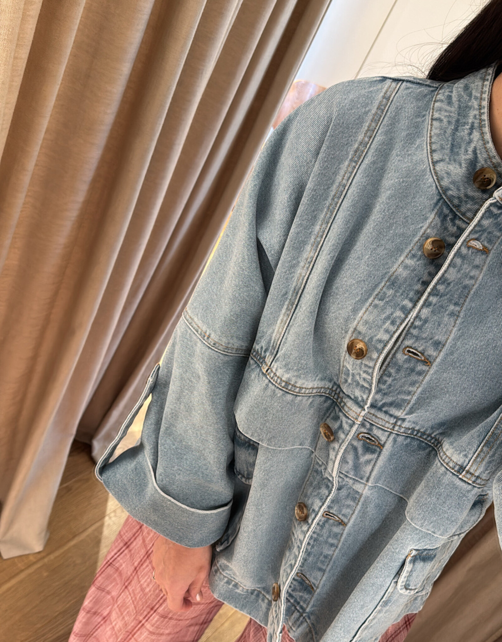 La Rouge Louise Light Denim Jacket