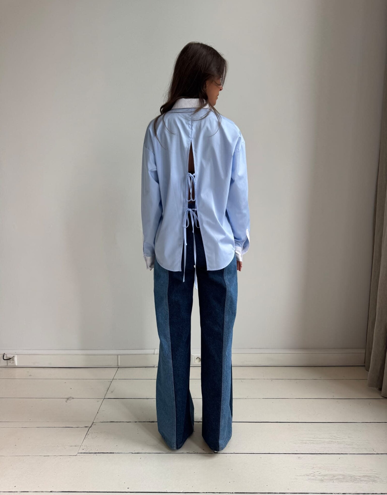 Liv The Label Joey Denims Pants Mid & Light Blue