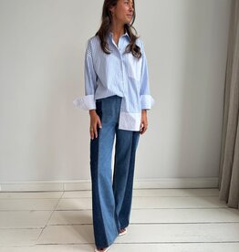 Liv The Label Joey Denims Pants Mid & Light Blue