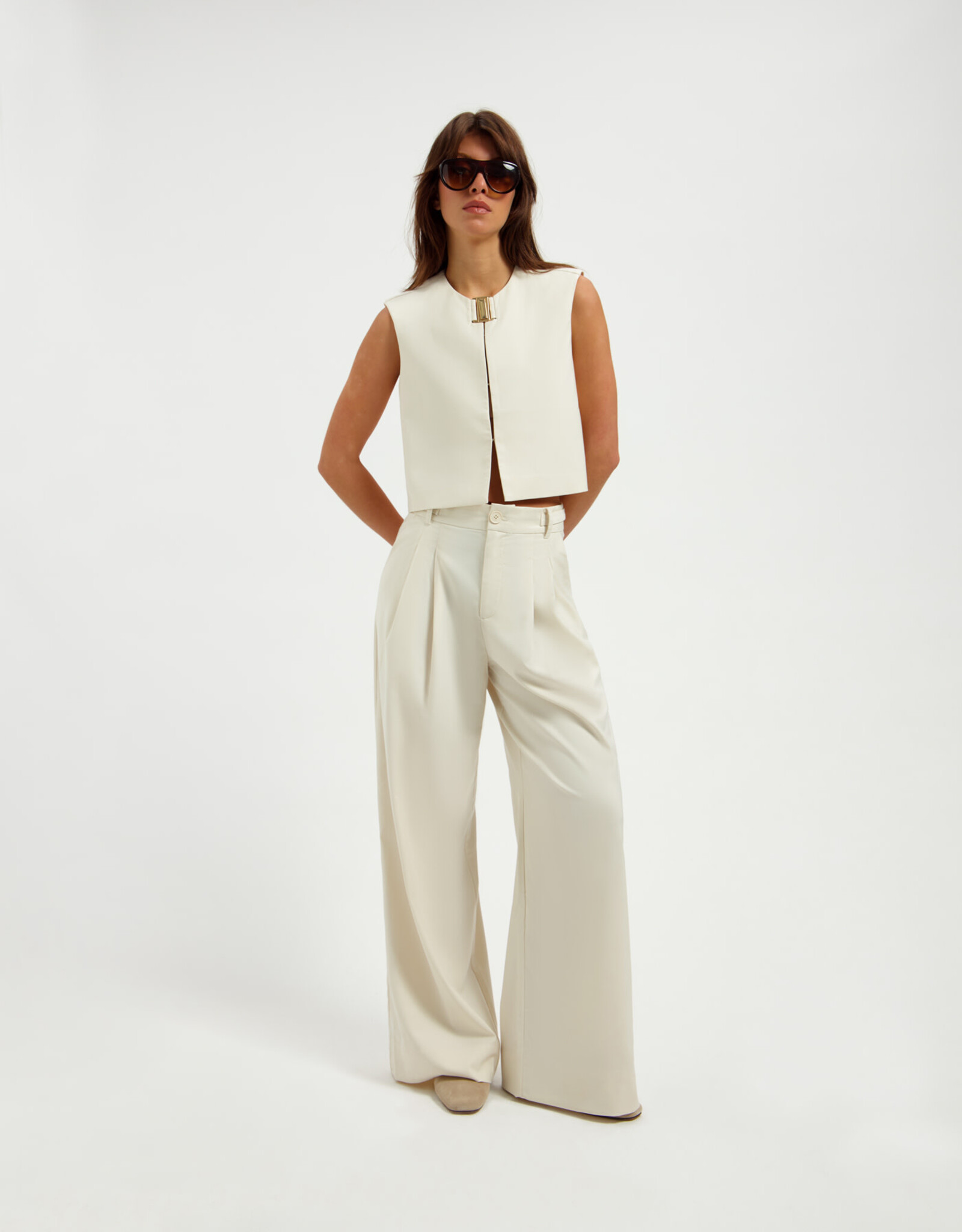 Azulae Gila Gilet Cream