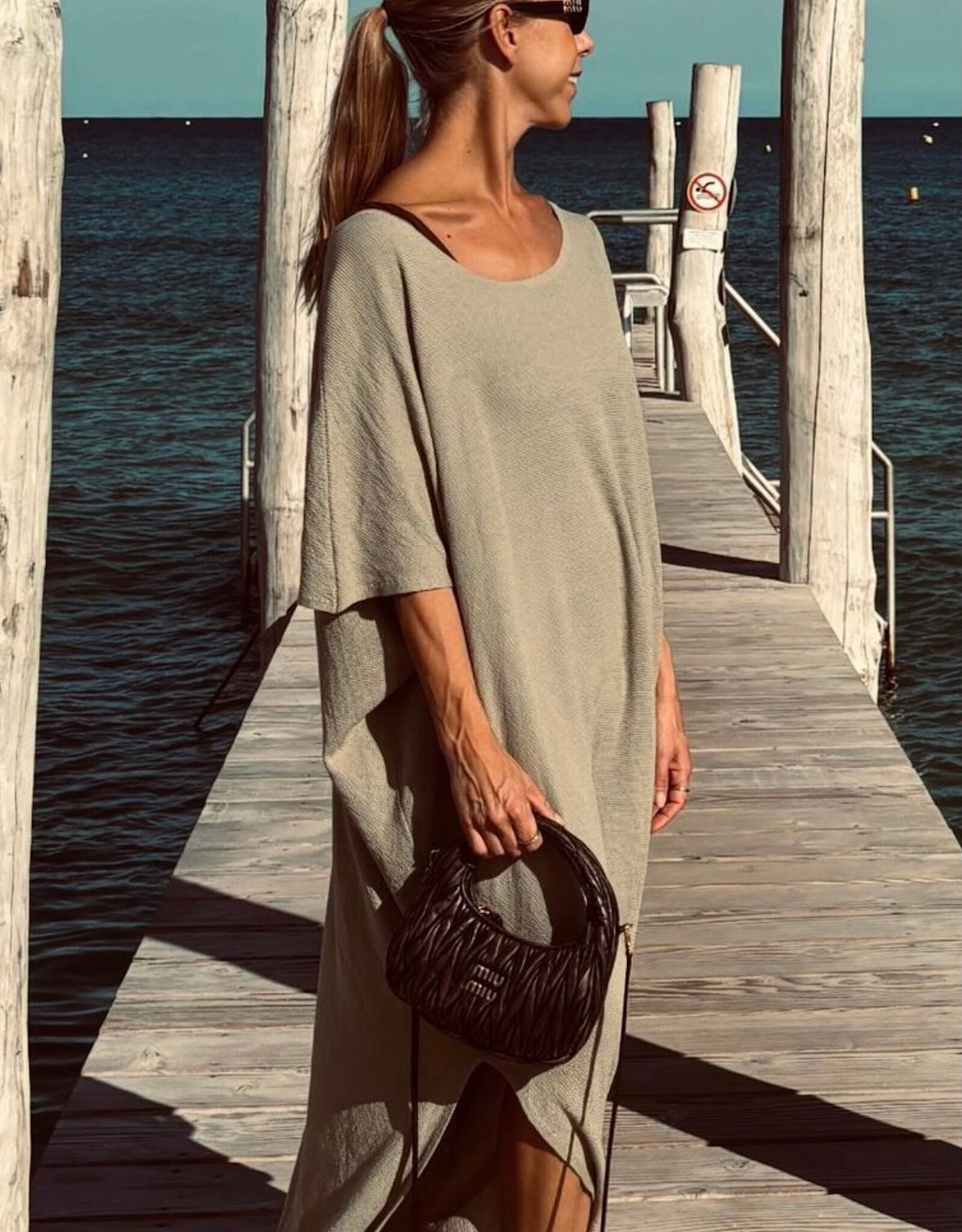 Irenic Maxi Dress Green One Size