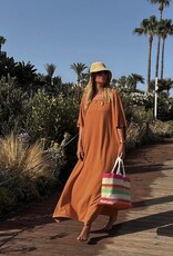 Irenic Maxi Dress Orange One Size
