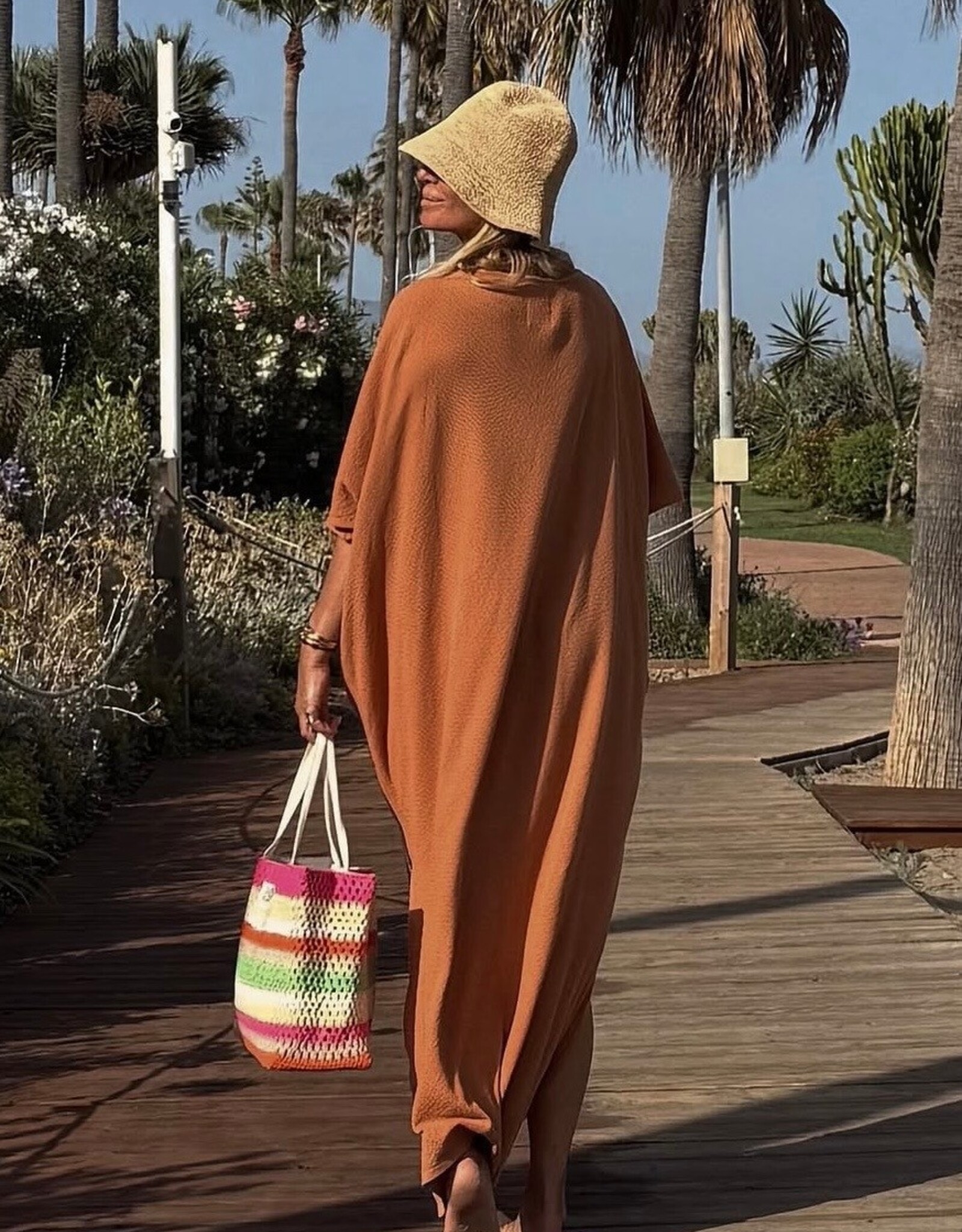 Irenic Maxi Dress Orange One Size