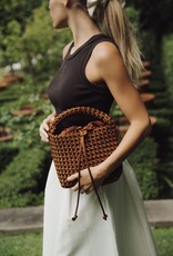 Marrea Marrea Basket Open Weave Satin Affogato