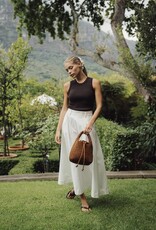 Marrea Marrea Basket Open Weave Satin Affogato