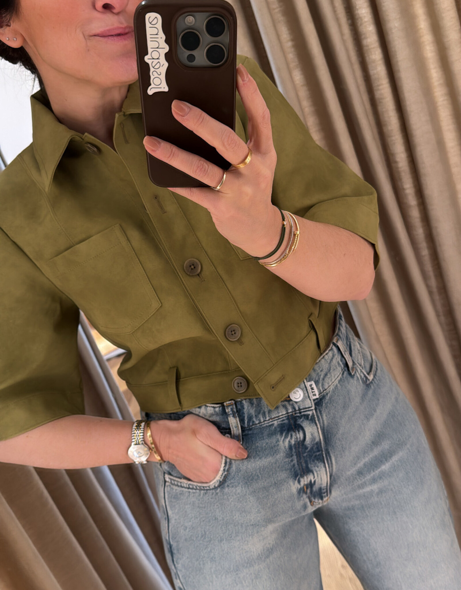 Baum und Pferdgarten Majsa Blouse Green Moss