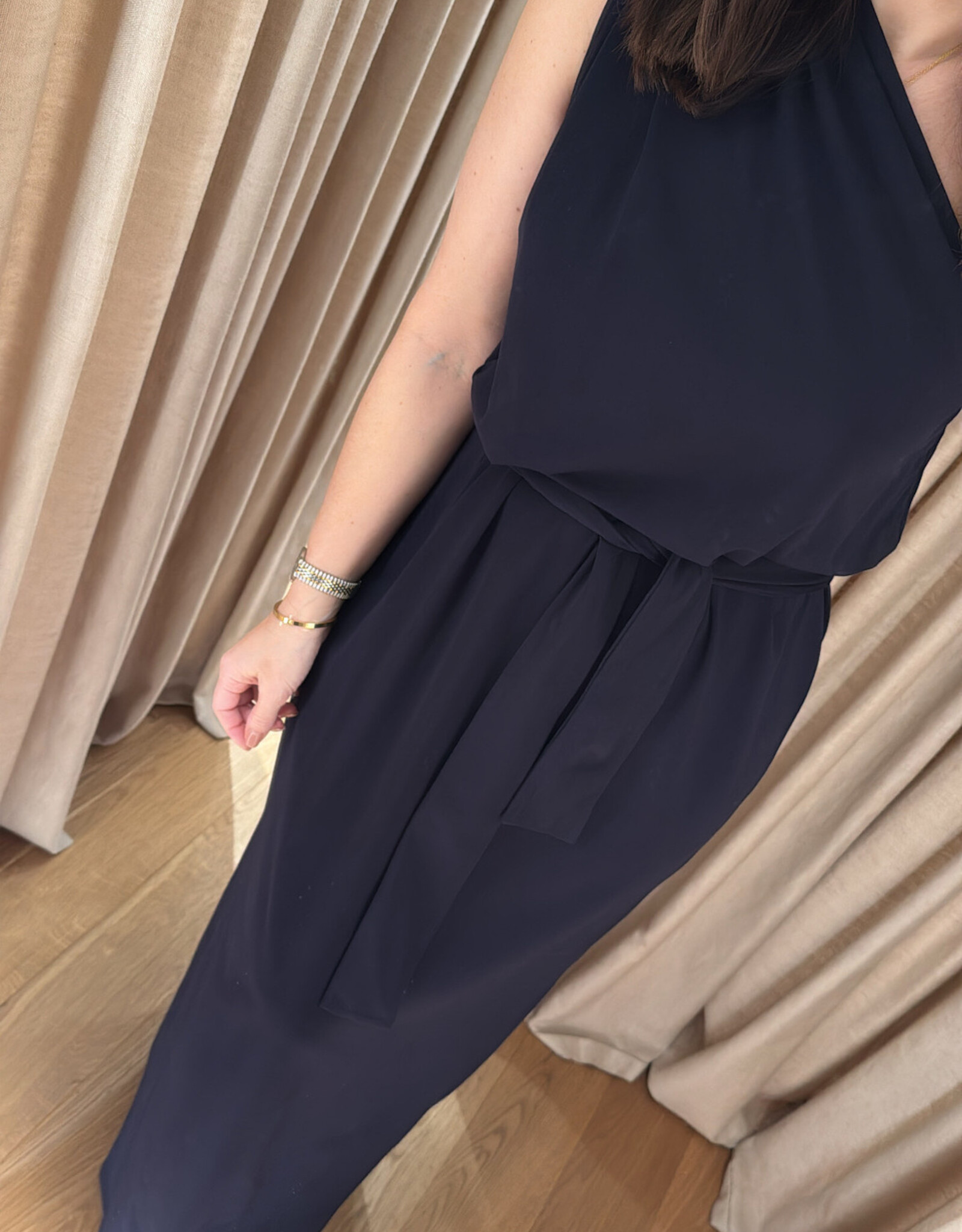 Re/Born Due Dress Dark Blue