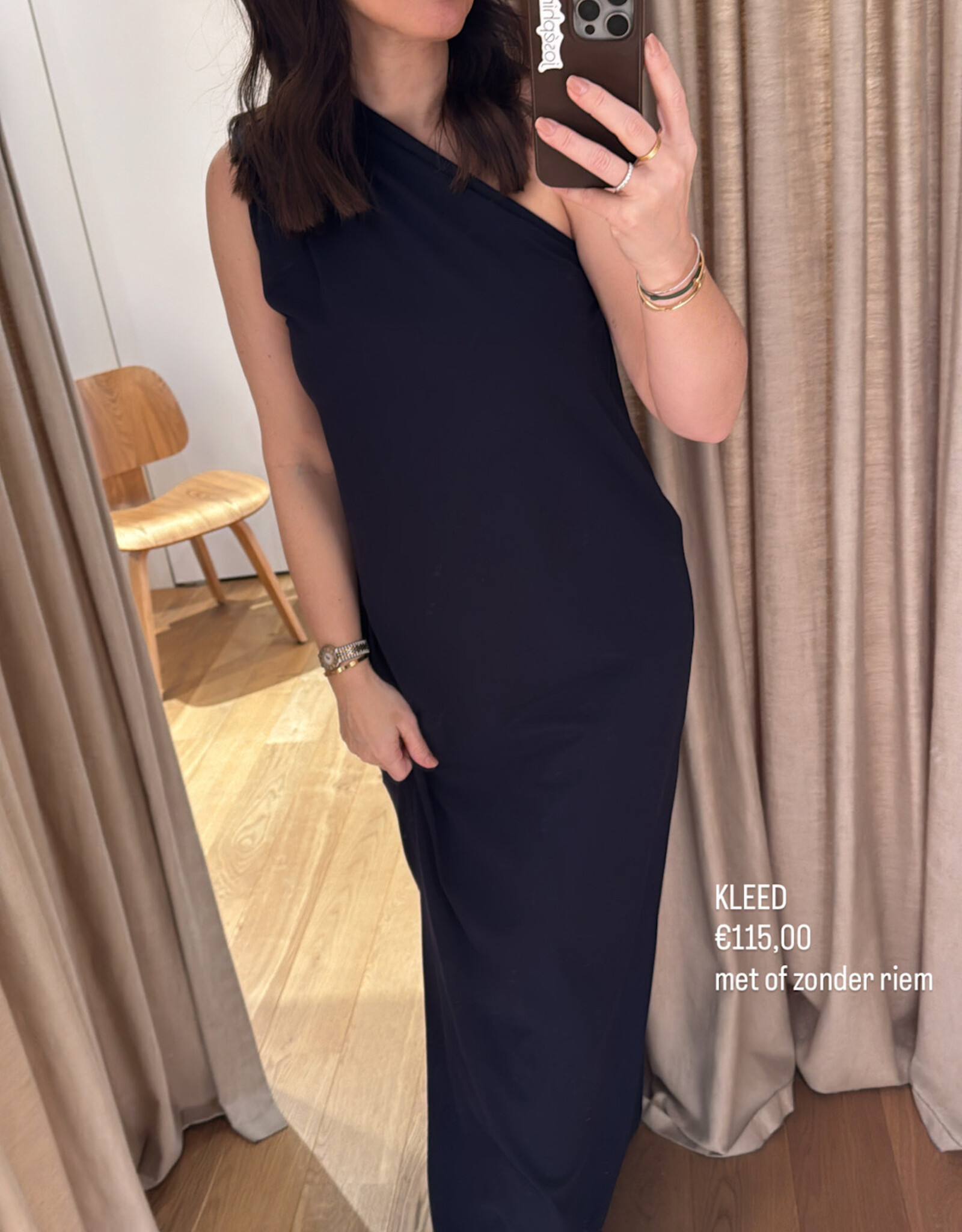 Re/Born Due Dress Dark Blue