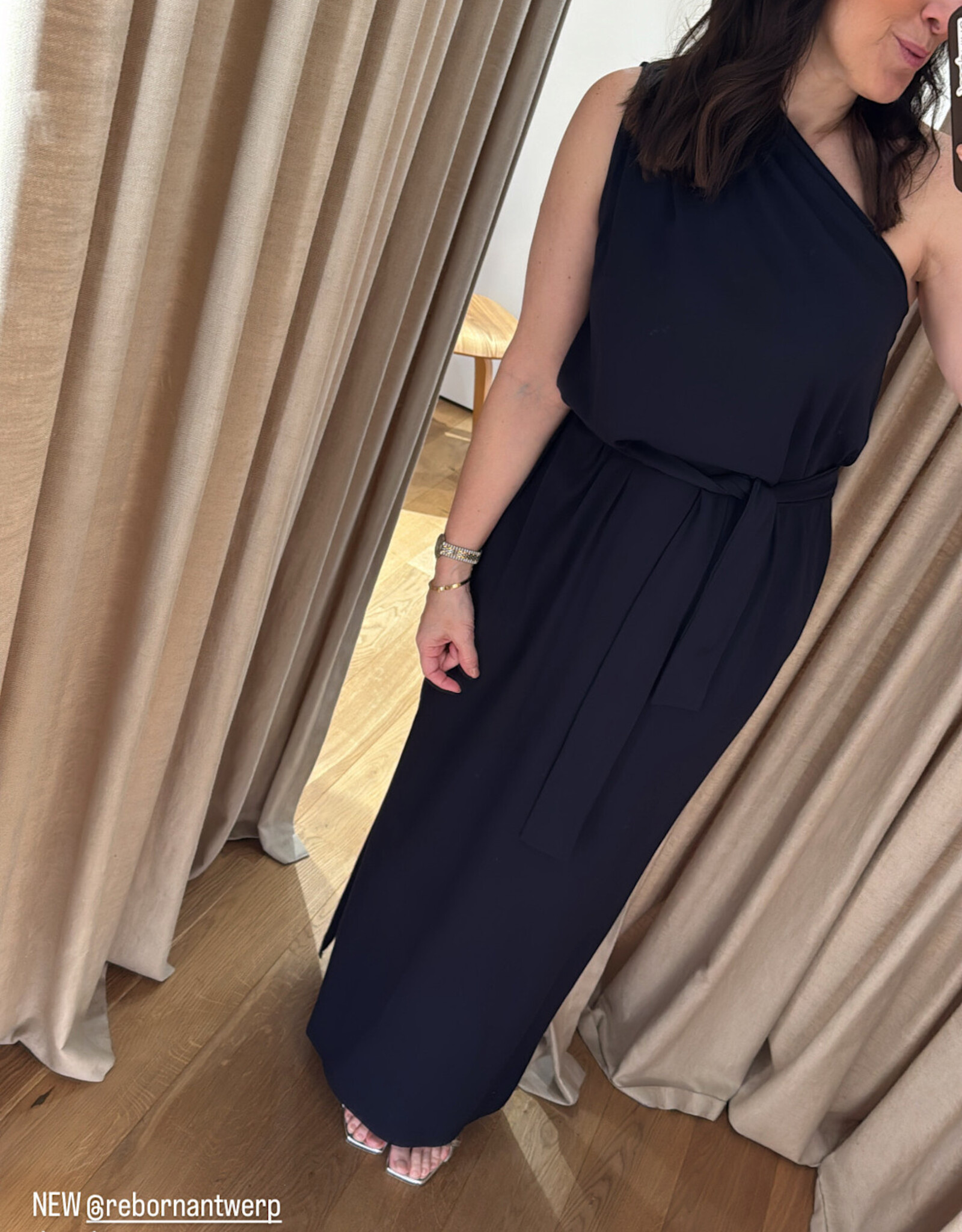 Re/Born Due Dress Dark Blue