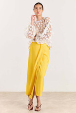 Studio Clique Ivy Uni Textured Woven Limoncello