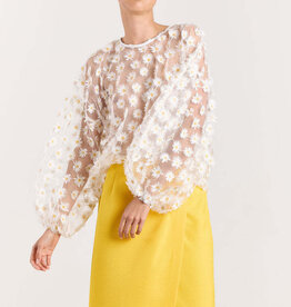 Studio Clique Lizzie Sheer Daisy White