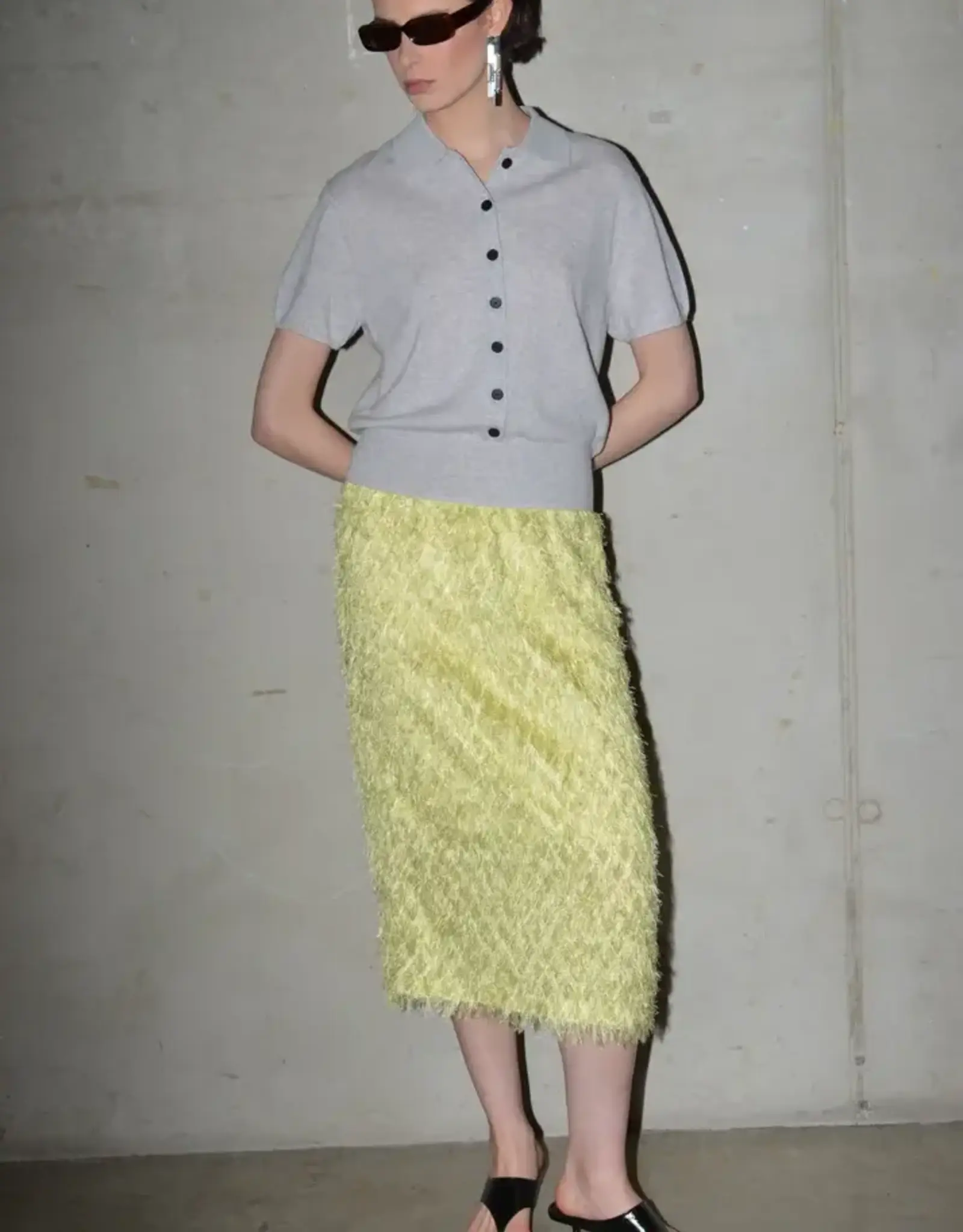 Collectors Club Sophie Skirt Lime Green