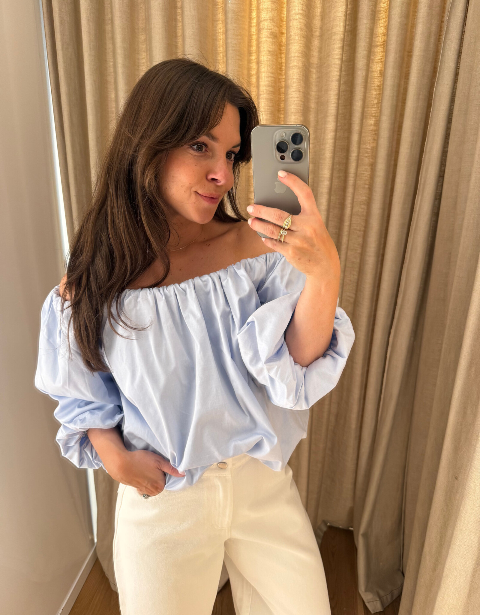 Âme Now Top Light Blue