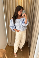 Collectors Club Pattia Pants White