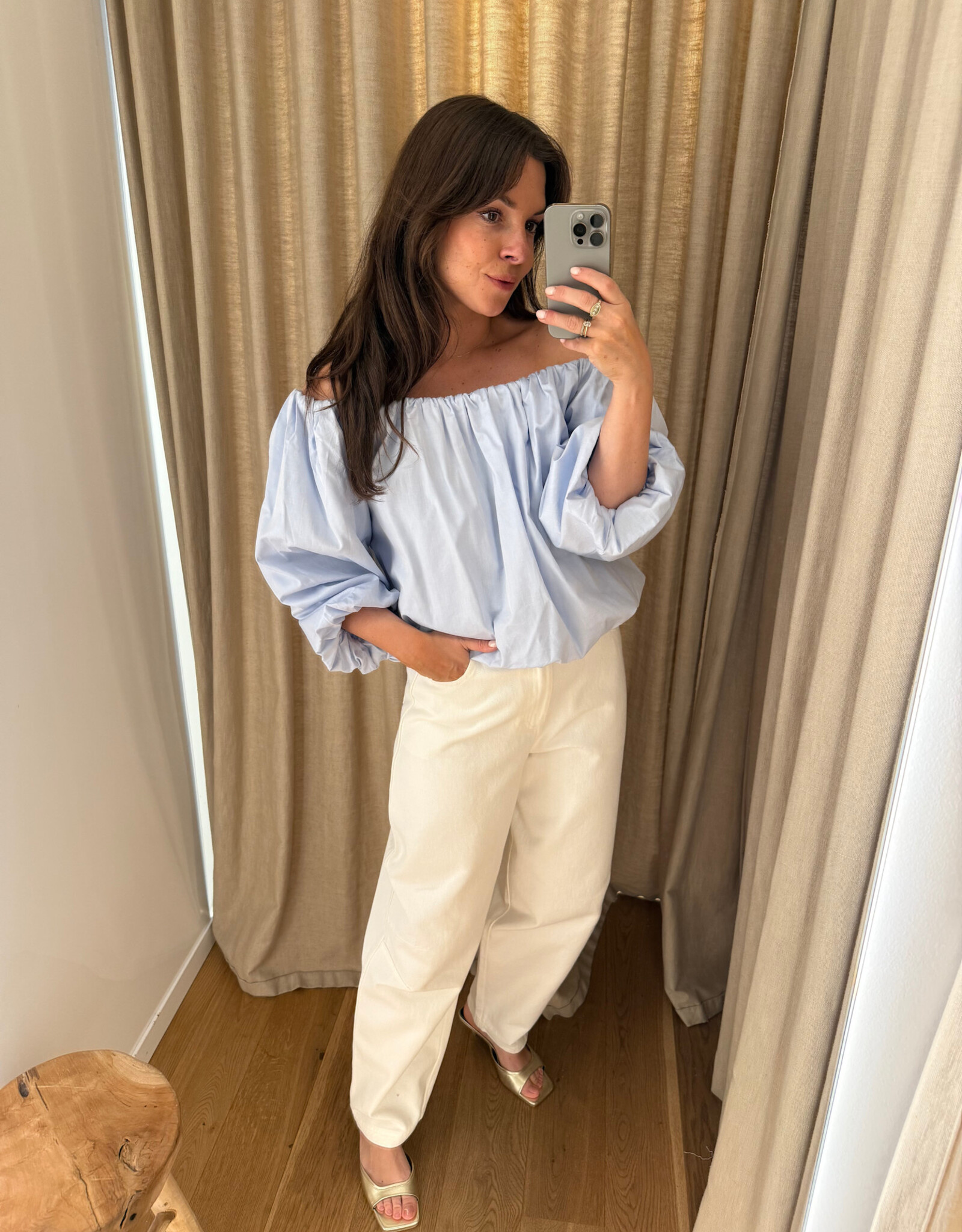 Collectors Club Pattia Pants White