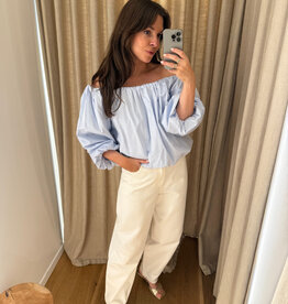 Collectors Club Pattia Pants White