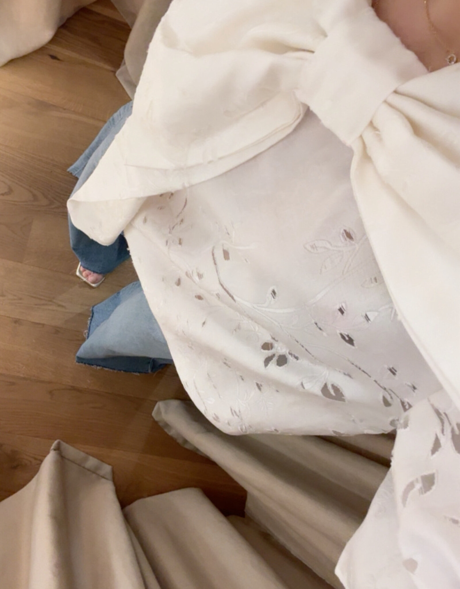 Stella Nova Bow Blouse White