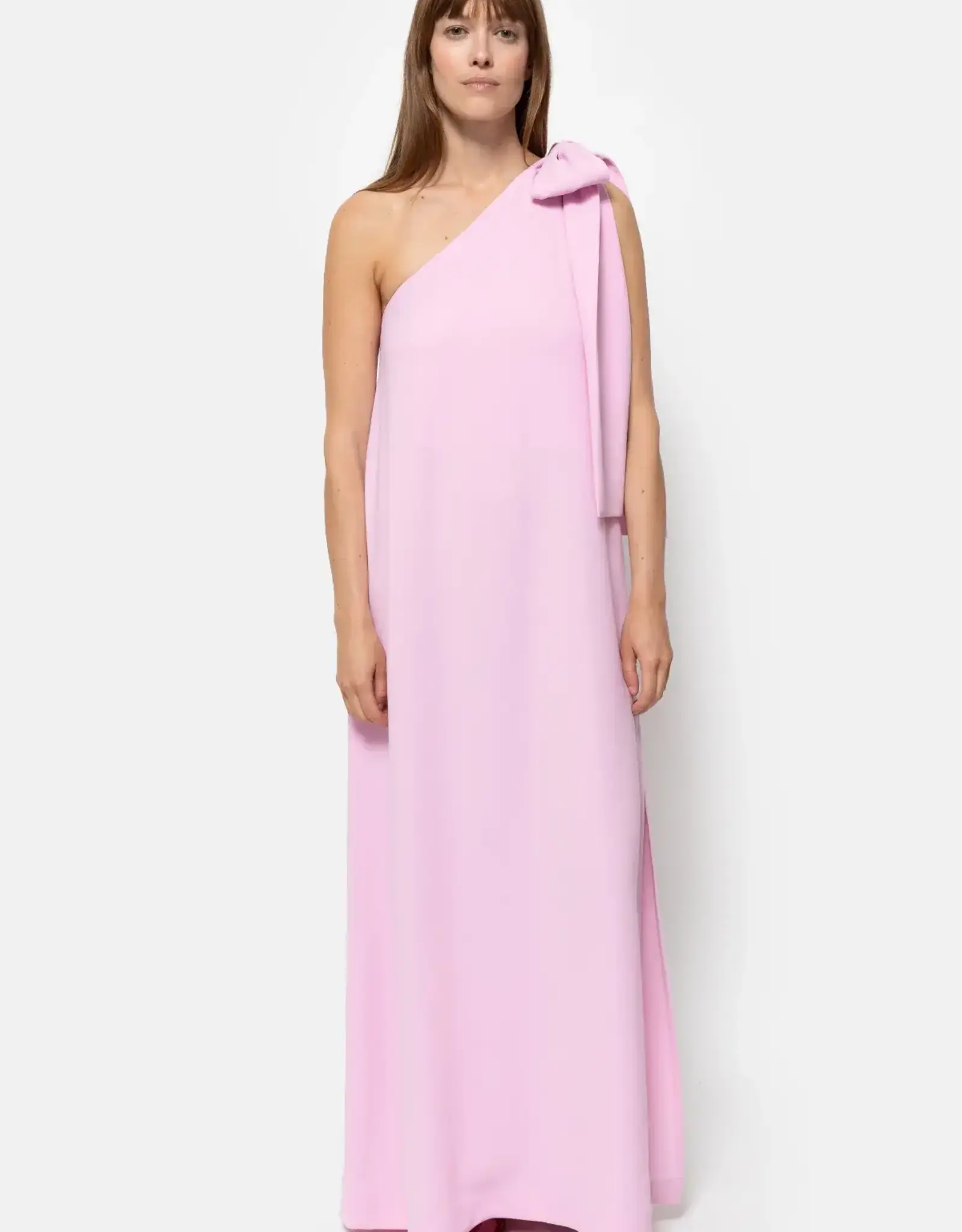 Âme Nimes Dress One Shoulder Pink