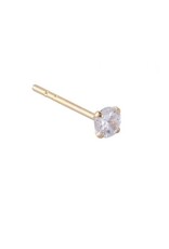 Bobby Rose Diamond stud small White Gold