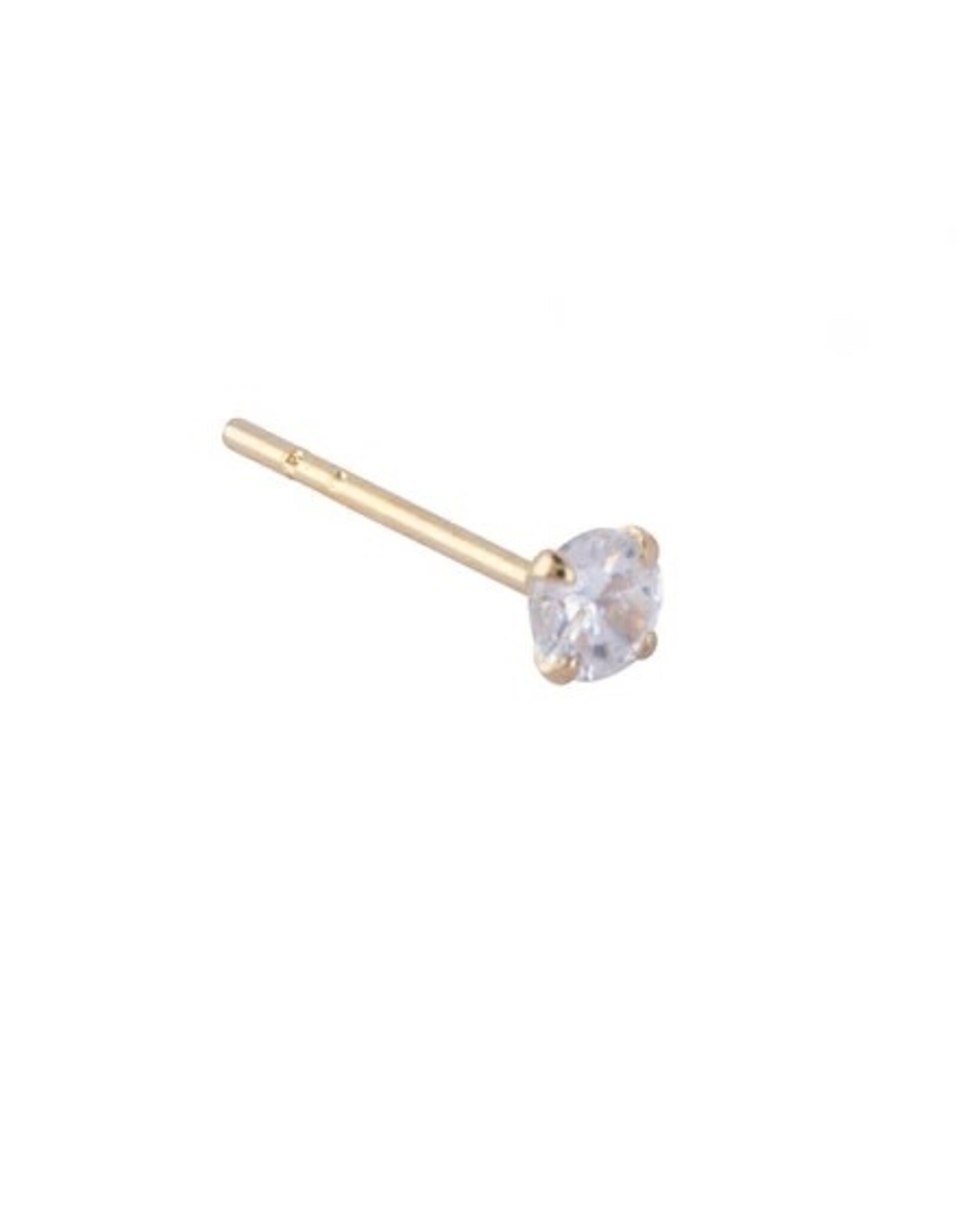 Bobby Rose Diamond stud small White Gold