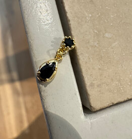 Bobby Rose Waterdrop Black Gold