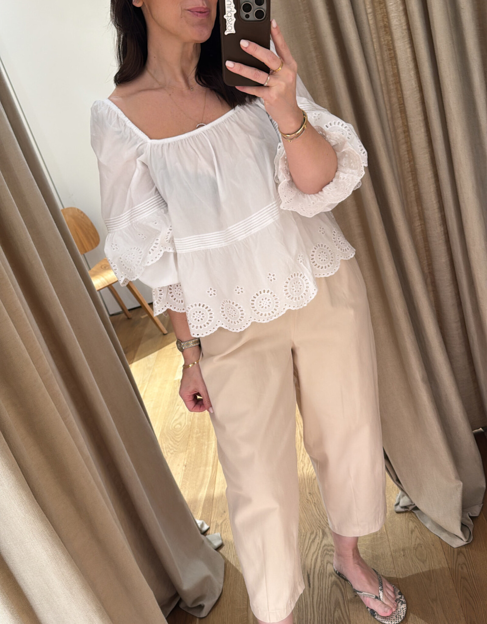 Cras Nellacras Blouse White