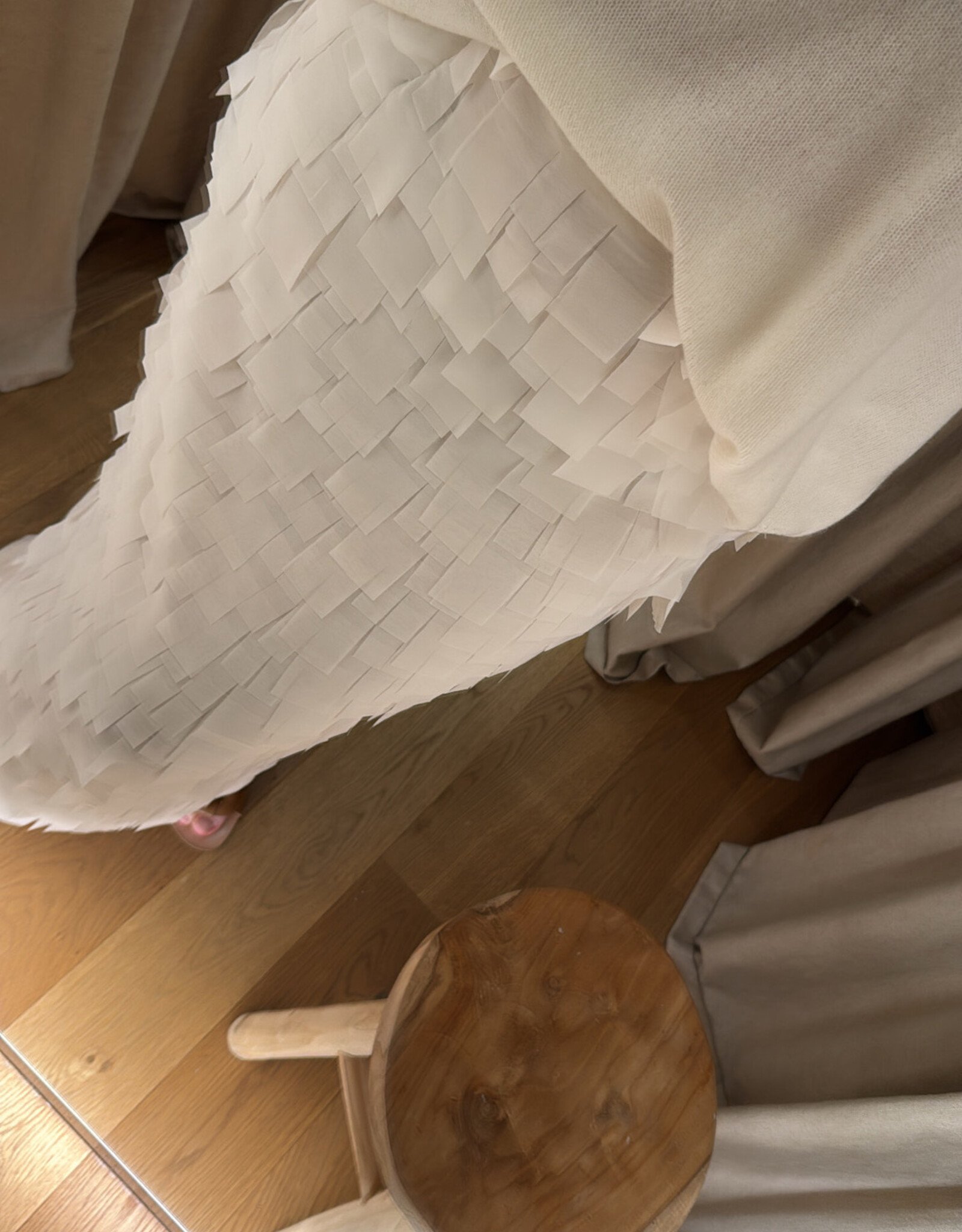 DAY Flow Skirt Chiffon Fringe