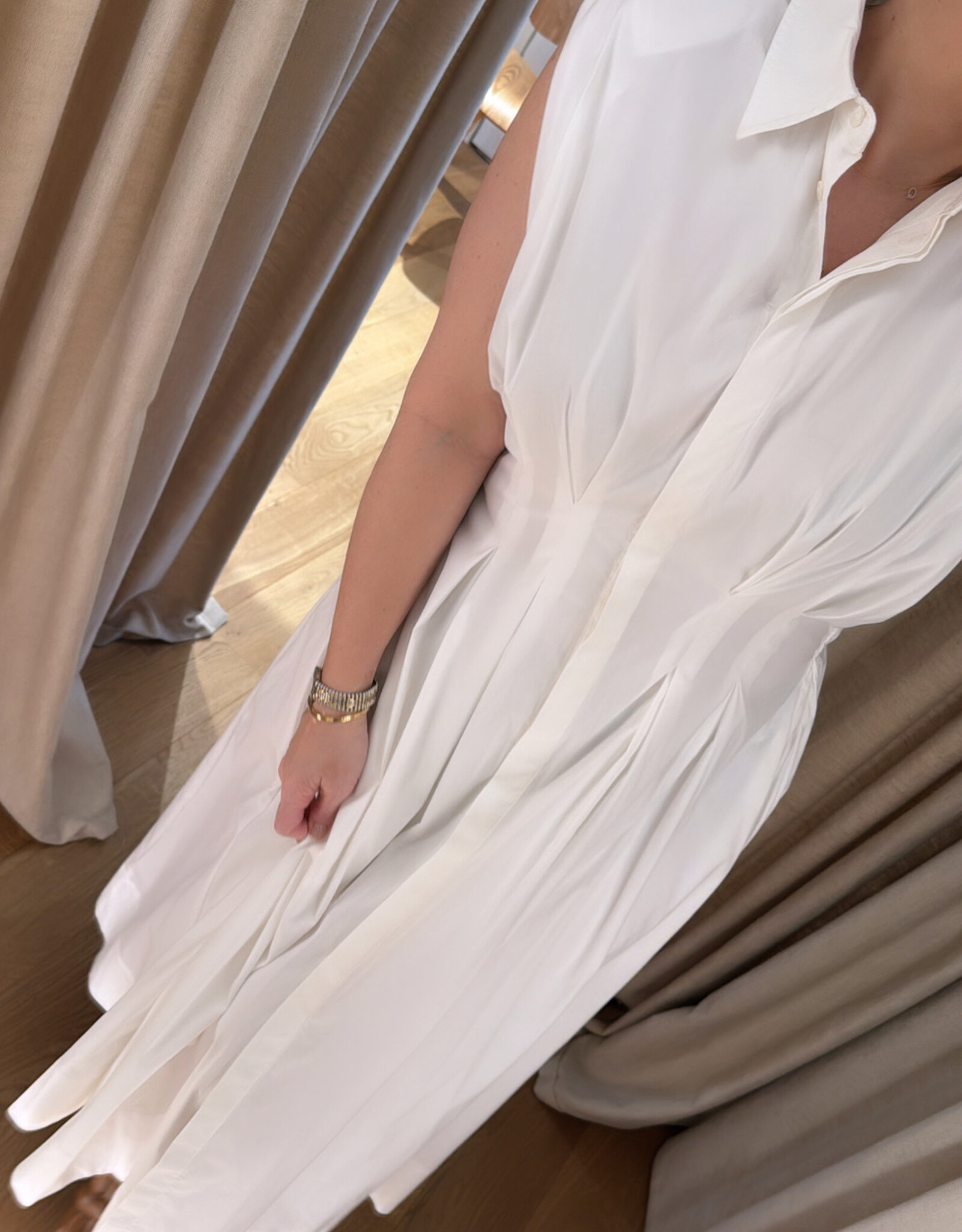 La Rouge Vilma Dress White