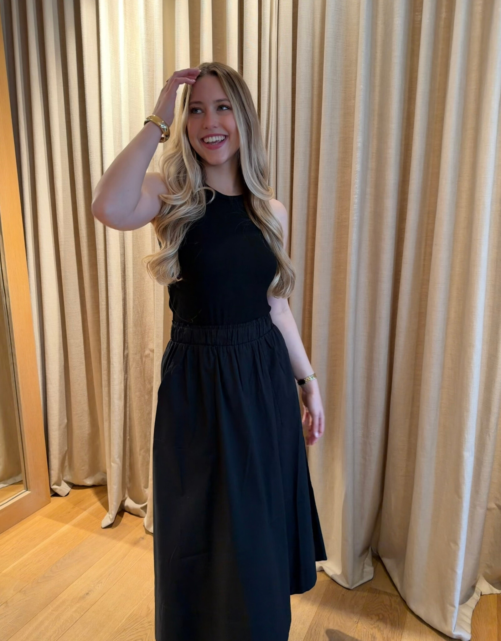 La Rouge Vilma Skirt Black