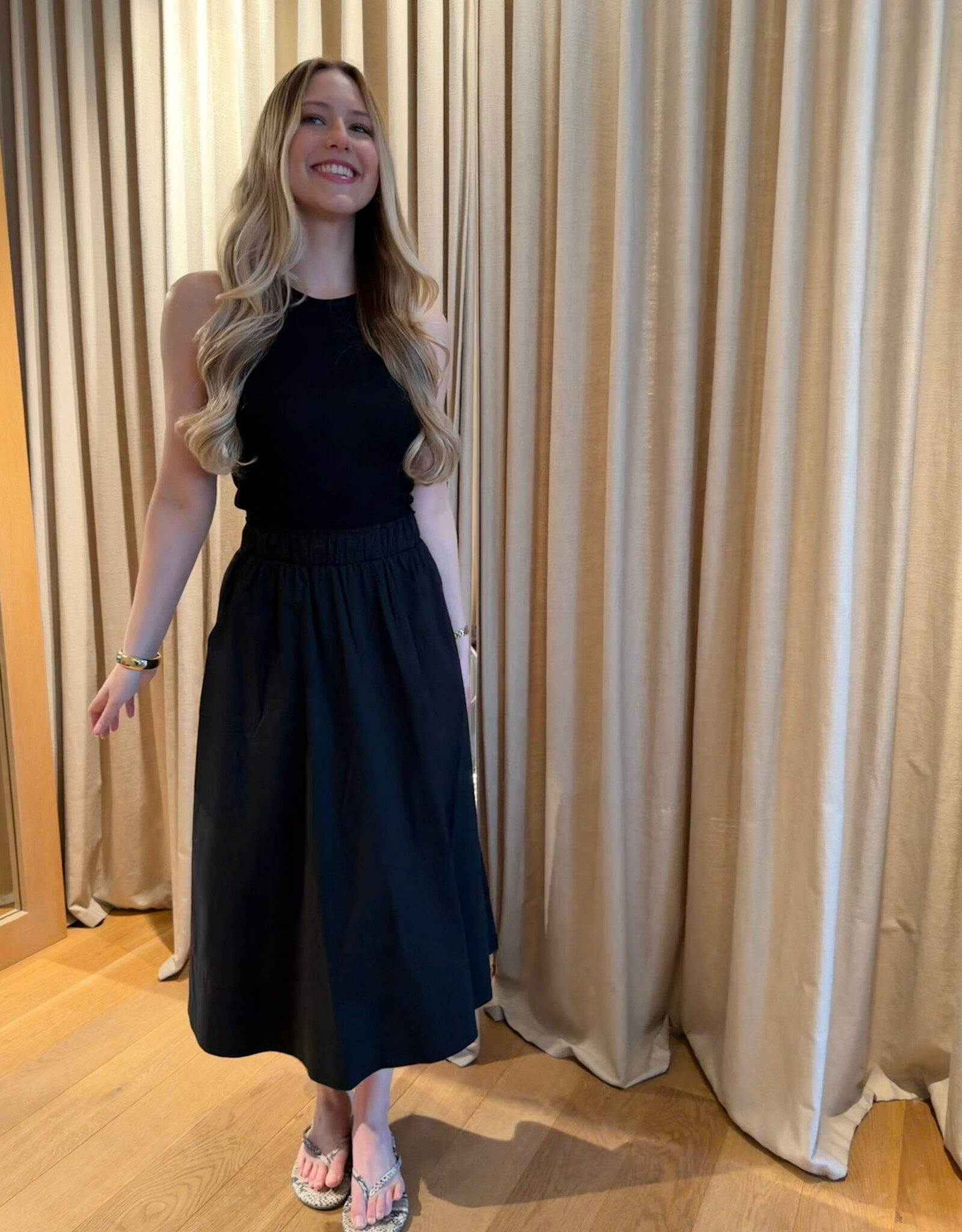 La Rouge Vilma Skirt Black