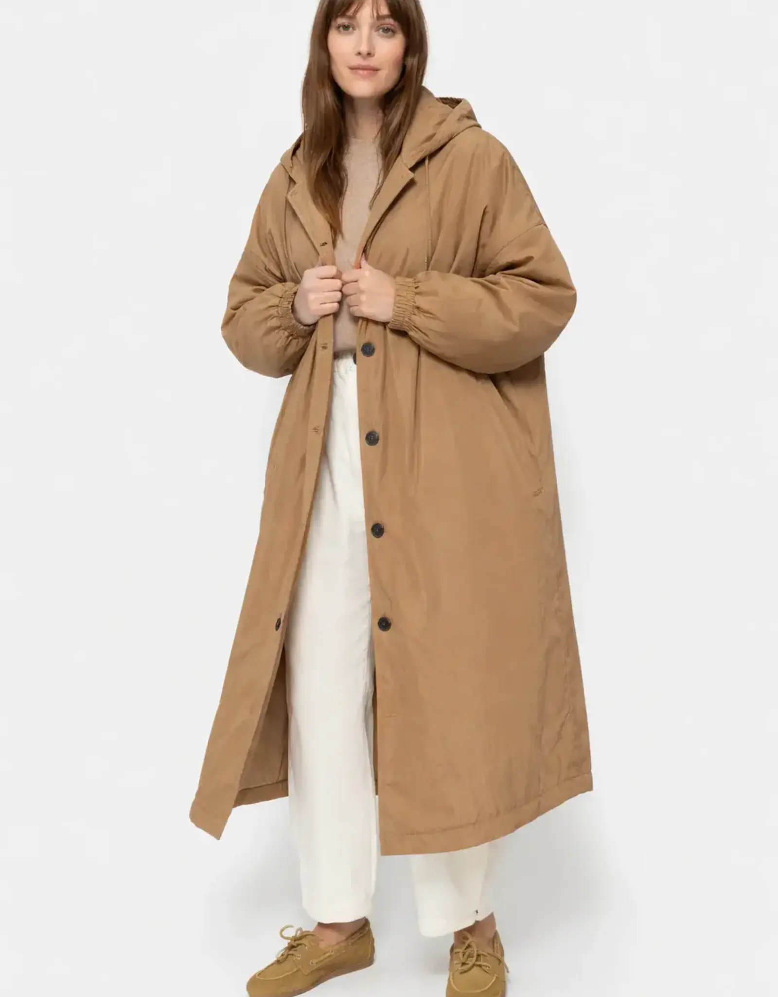 Âme Morgan Dark Iced Coffee Coat One Size Oversized