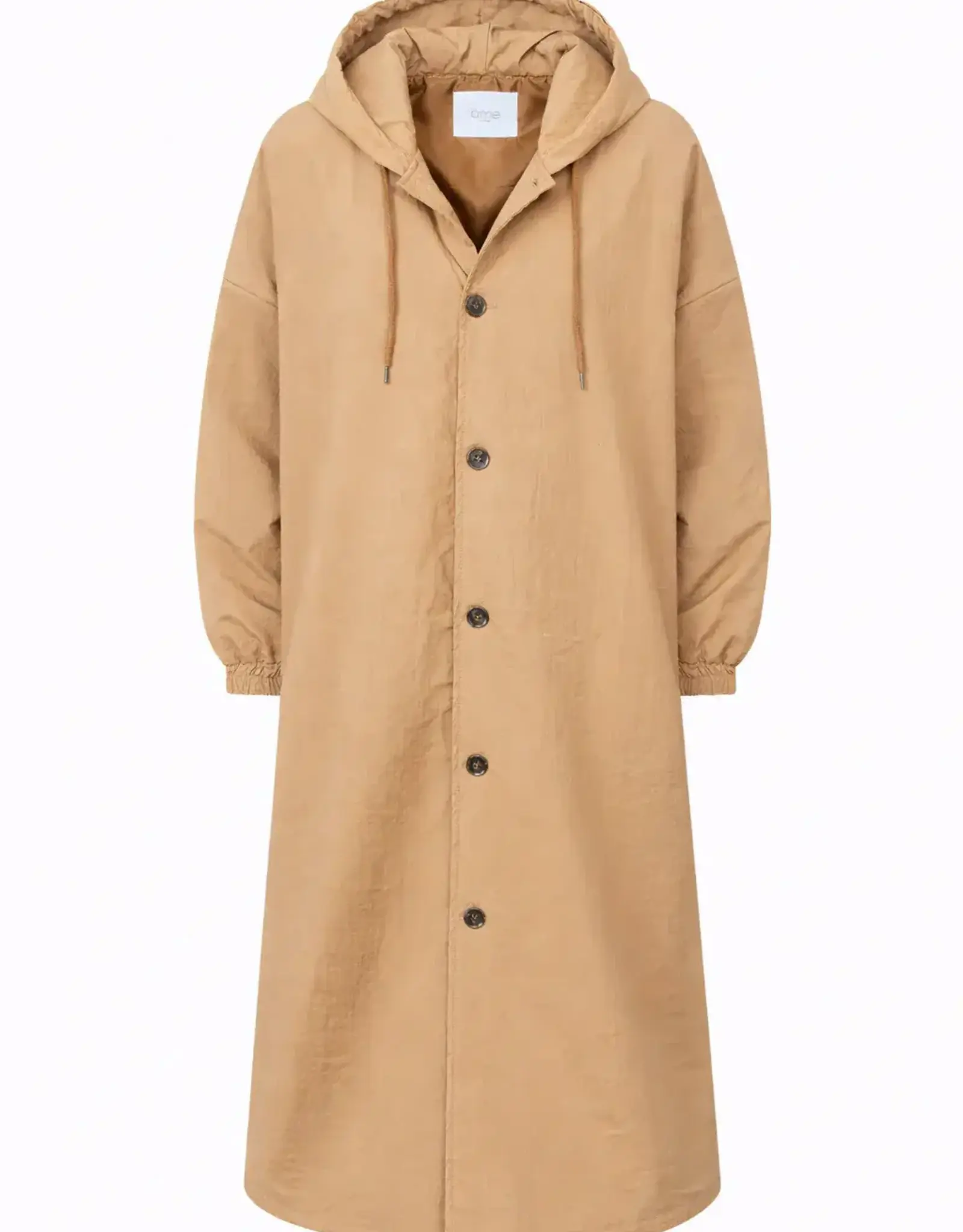 Âme Morgan Dark Iced Coffee Coat One Size Oversized