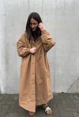 Âme Morgan Dark Iced Coffee Coat One Size Oversized