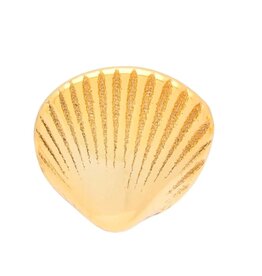 Lulu Shell Stud Gold