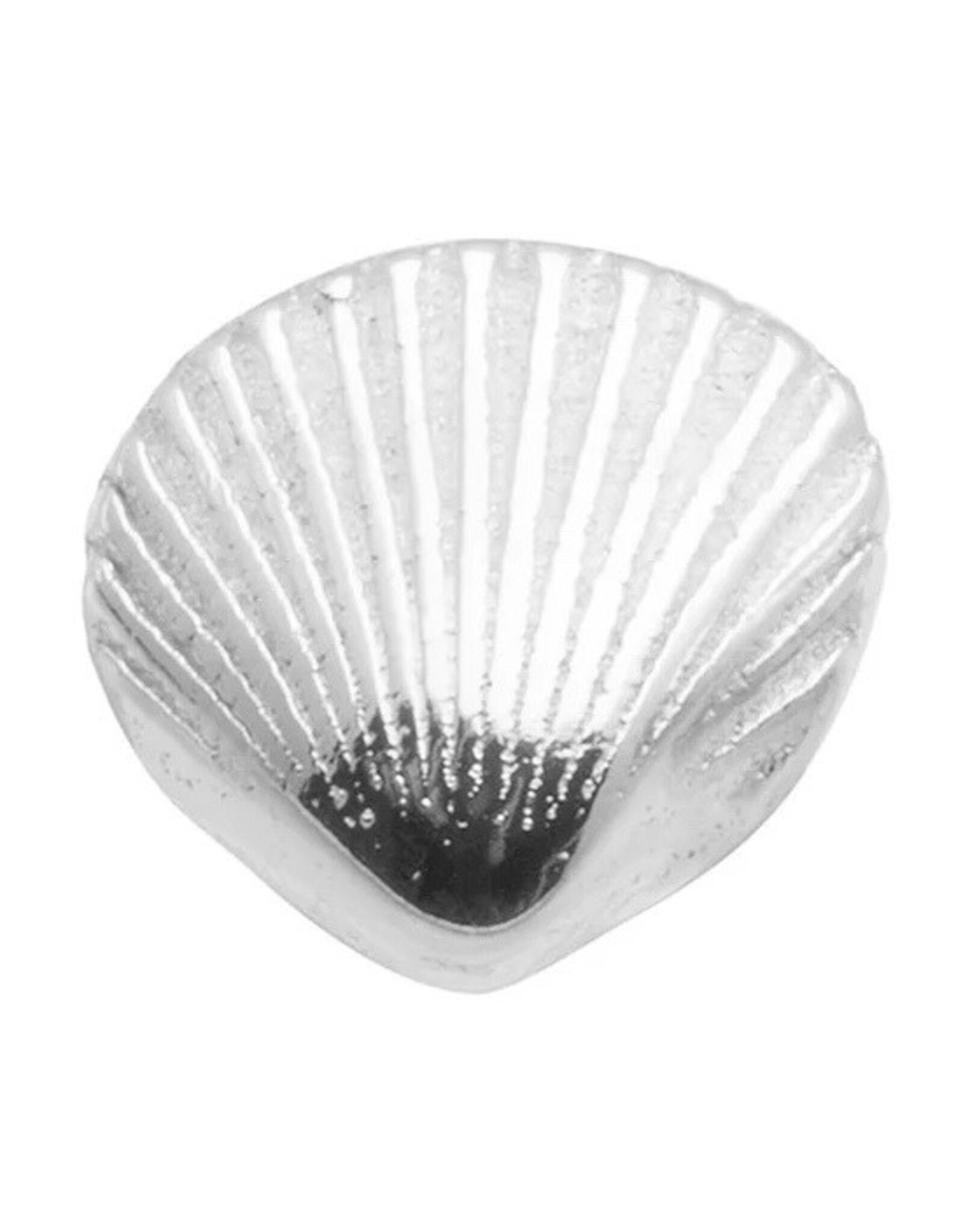 Lulu Shell Stud Silver