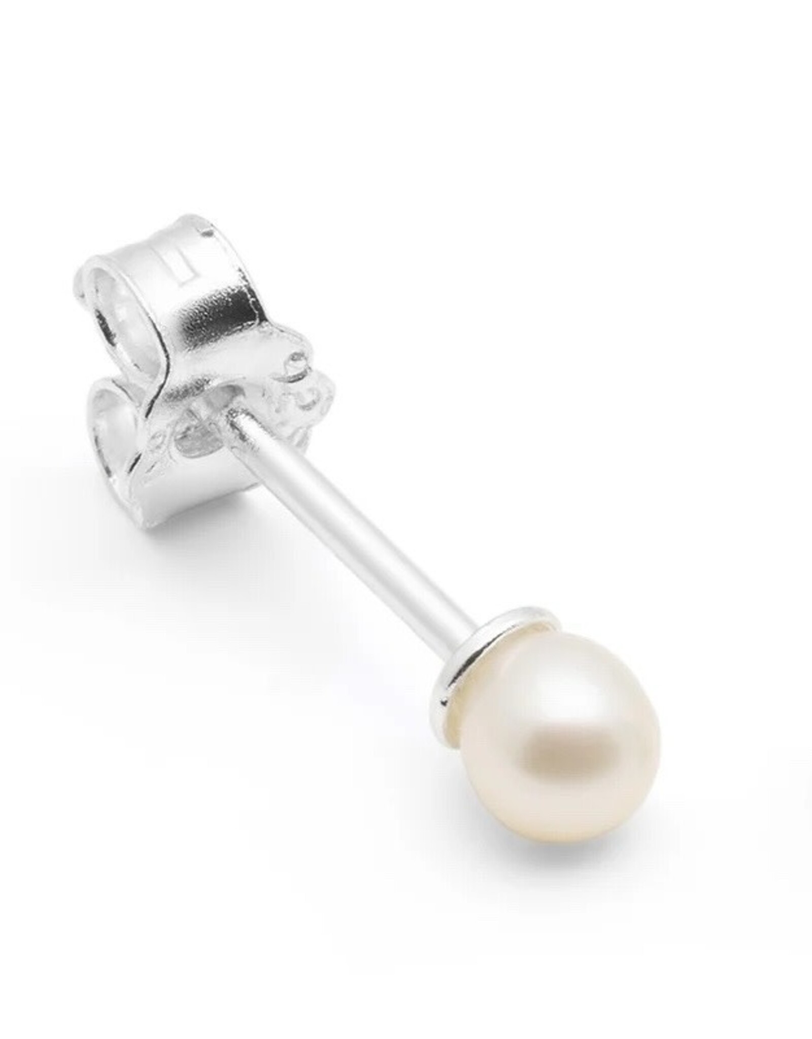 Lulu Pearl Stud Silver