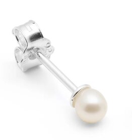 Lulu Pearl Stud Silver