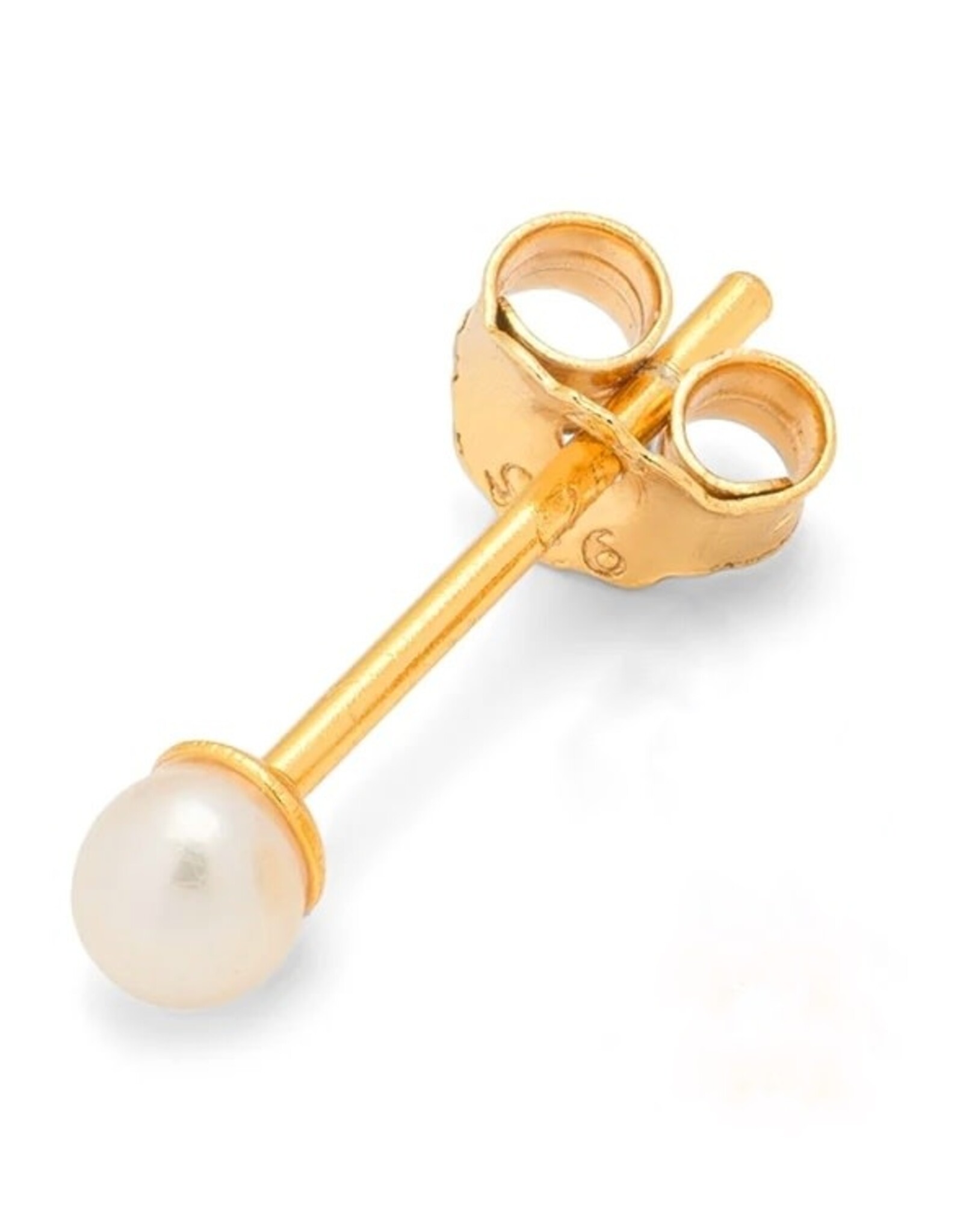 Lulu Pearl Stud Gold