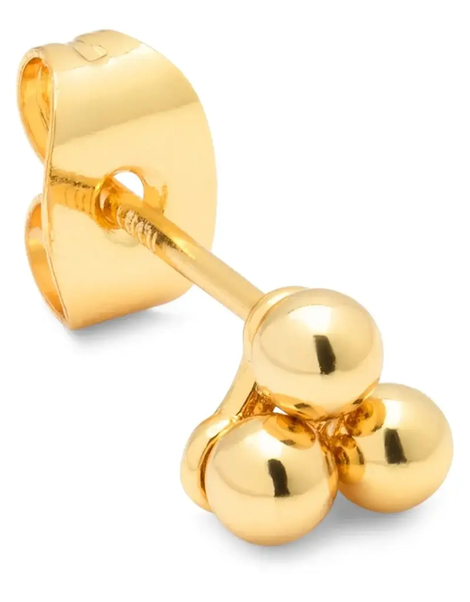 Lulu Trio Dot Stud Gold