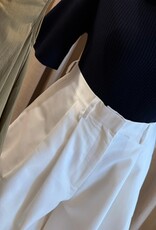 Christian Aks Amanda Cotton Shorts White