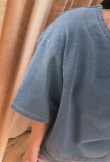 Edited Enzo T-Shirt Denim Wash