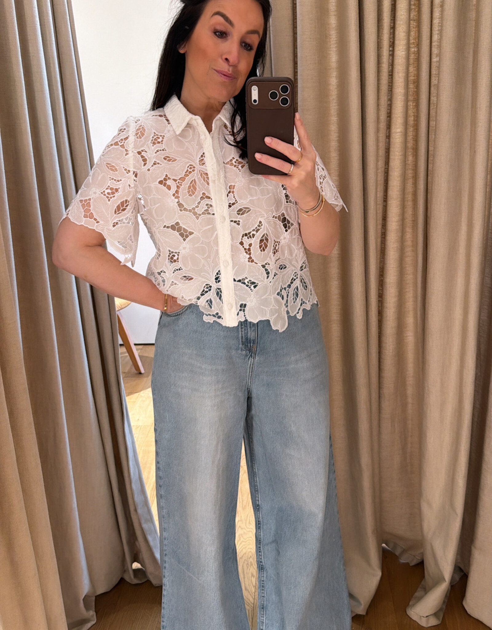 Cras Floricrass Shirt White