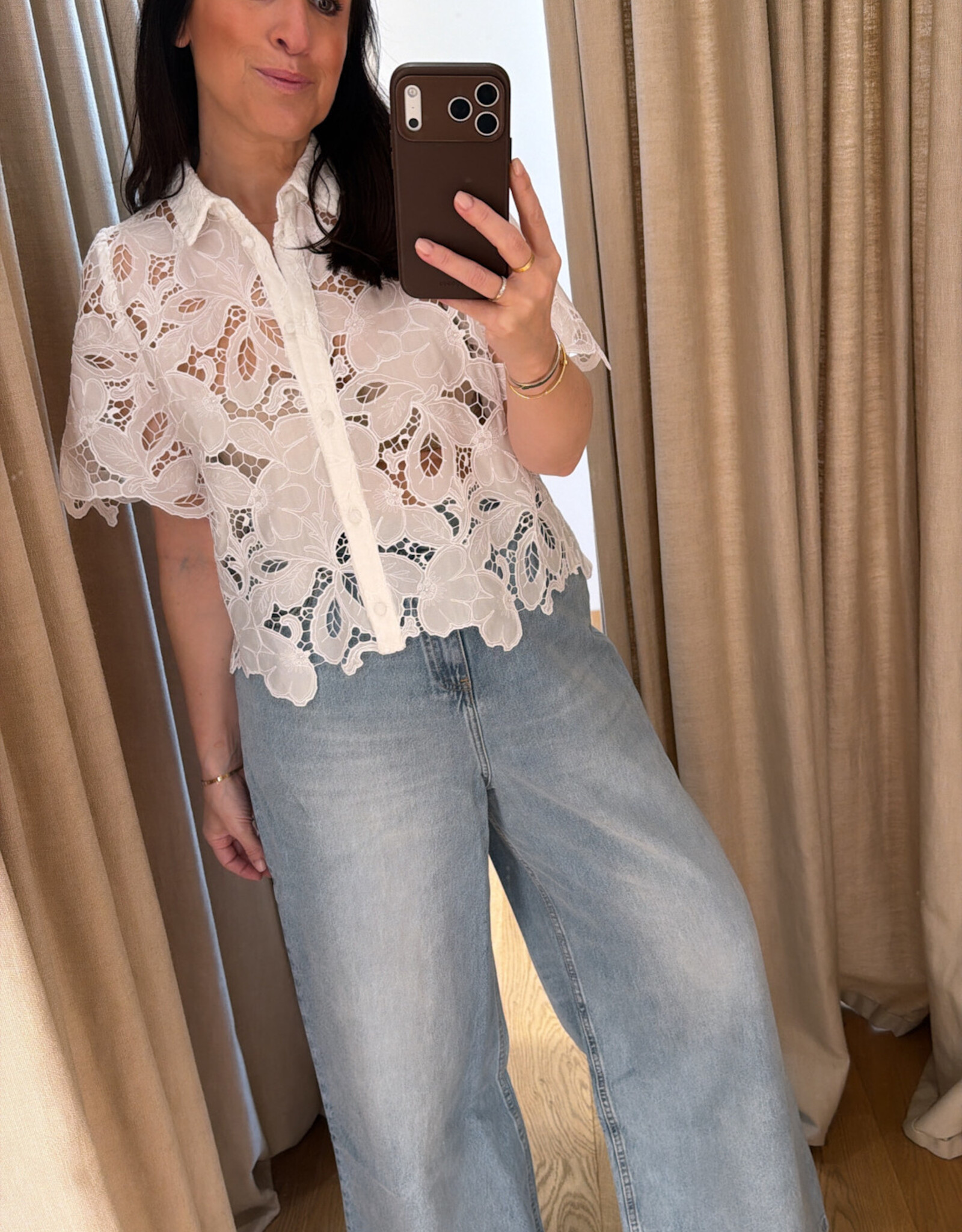 Cras Floricrass Shirt White