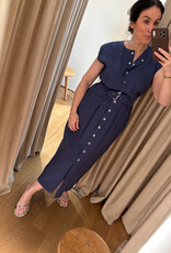 Re/Born Ruth Dress Dark Blue
