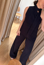 Re/Born Una Top Dark Blue