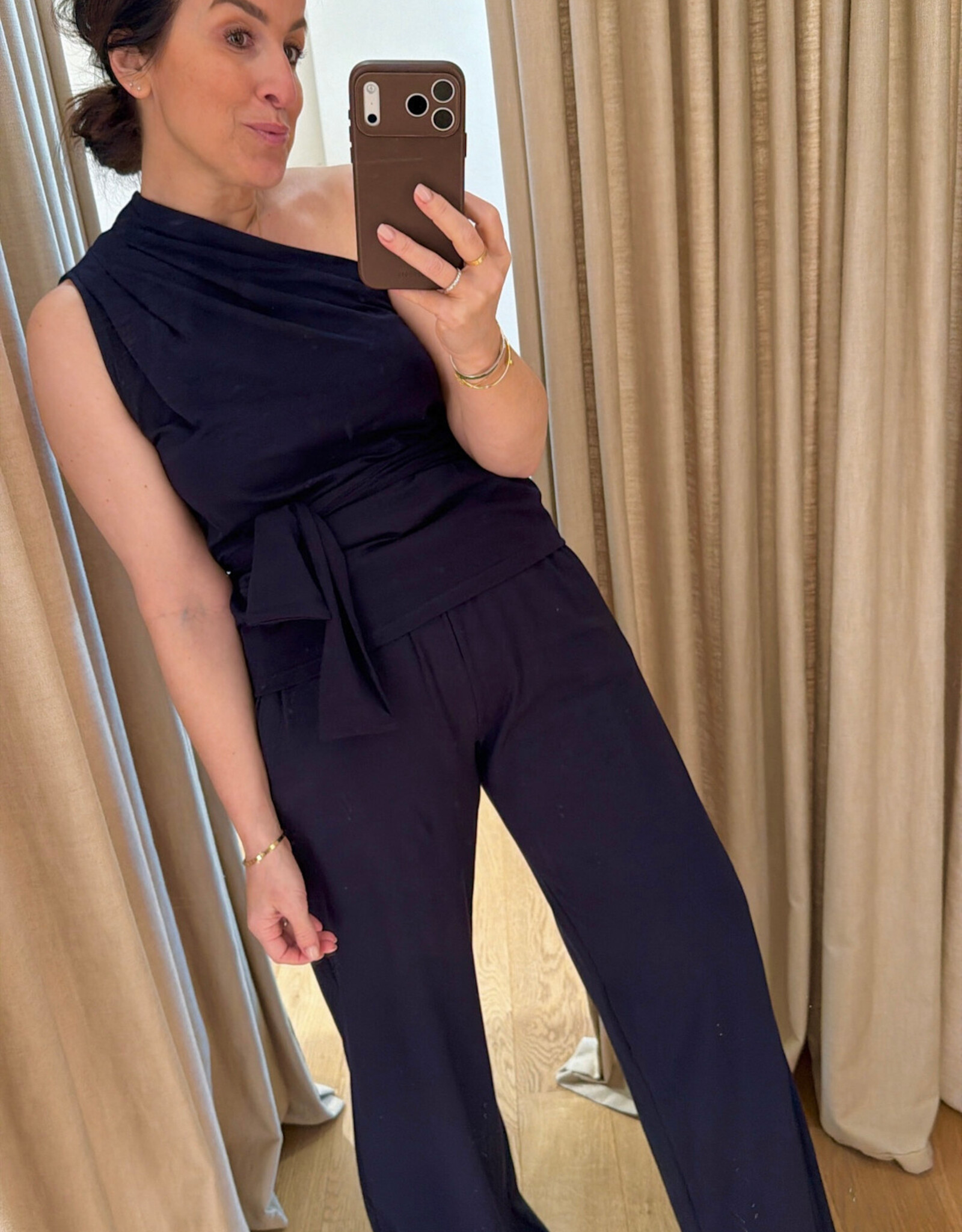 Re/Born Kate Pants Dark Blue